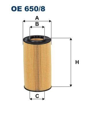 FILTRON OE 650/8 Oil filter