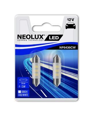 NEOLUX® NF6436CW-02B Pirn, sisevalgusti