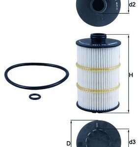 KNECHT OX 1123D Alyvos filtras