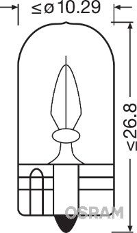 ams-OSRAM 2841 Pirn, sisevalgusti