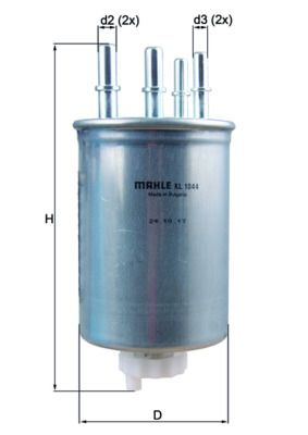 KNECHT KL 1044 Топливный фильтр