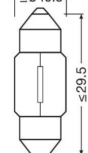 ams-OSRAM 6438 Bulb, interior light