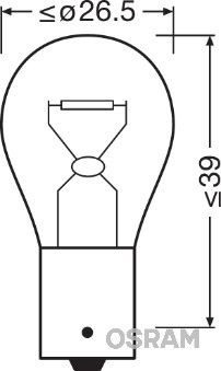 ams-OSRAM 7529 Lemputė, indikatorius