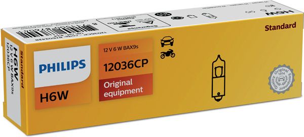 PHILIPS 12036CP Bulb, indicator