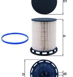 KNECHT KX 493D Kuro filtras