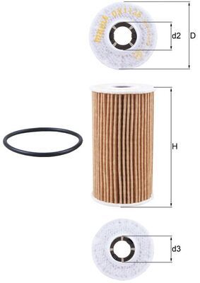 KNECHT OX 1138D õlifilter