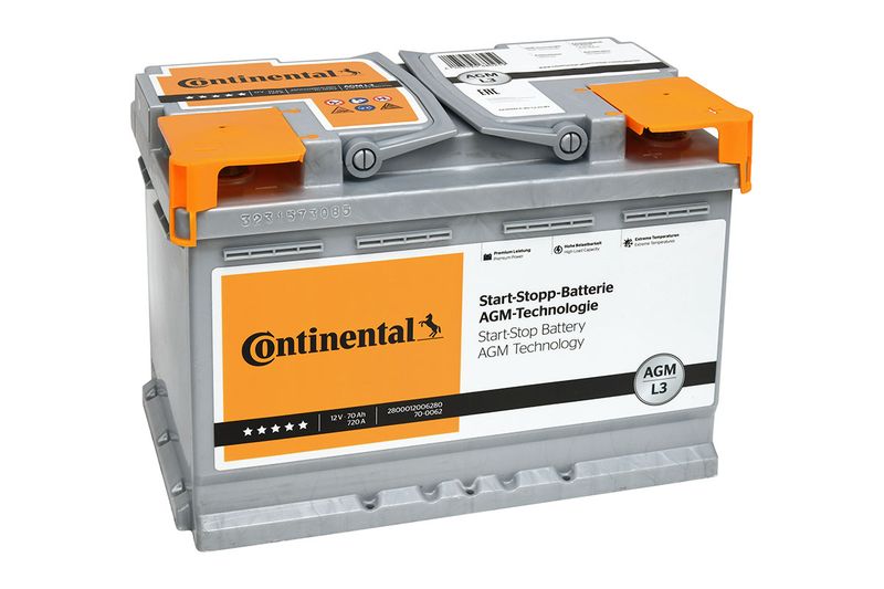 CONTINENTAL 2800012006280 Стартерная батарея