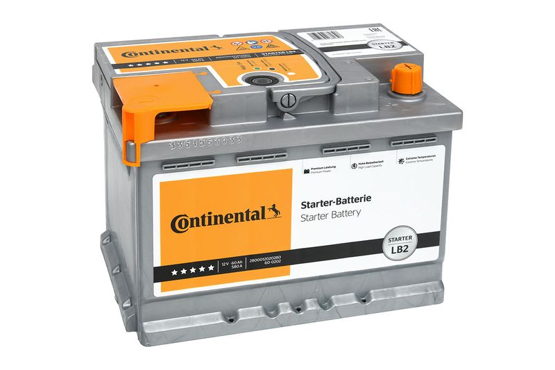 CONTINENTAL 2800012020280 Стартерная батарея