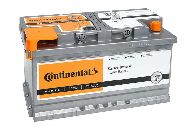 CONTINENTAL 2800012024280 Стартерная батарея