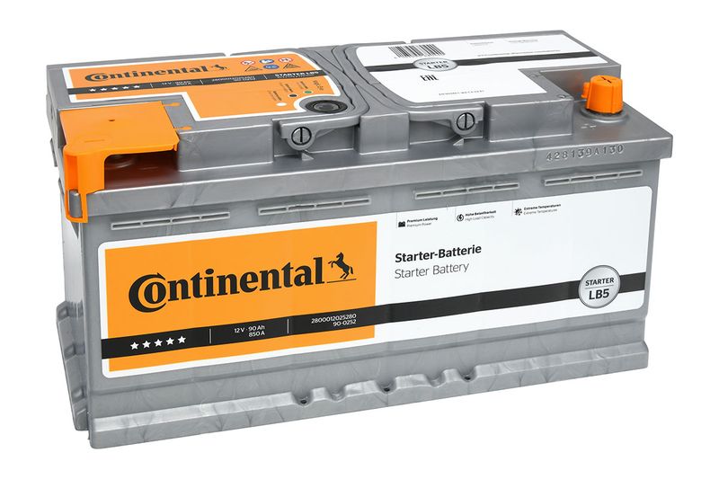 CONTINENTAL 2800012025280 Стартерная батарея