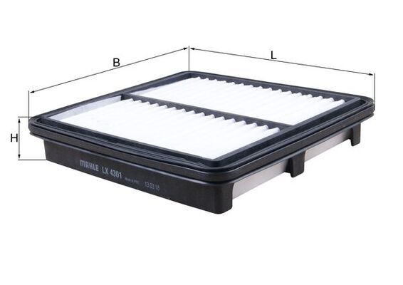 KNECHT LX 4301 Воздушный фильтр