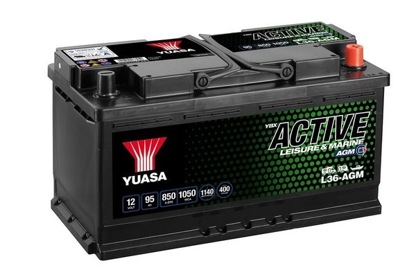 Стартерная батарея YUASA L36-AGM