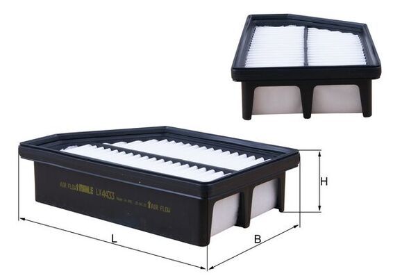 KNECHT LX 4433 Воздушный фильтр