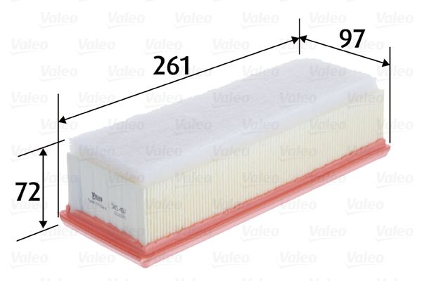 VALEO 585417 Воздушный фильтр