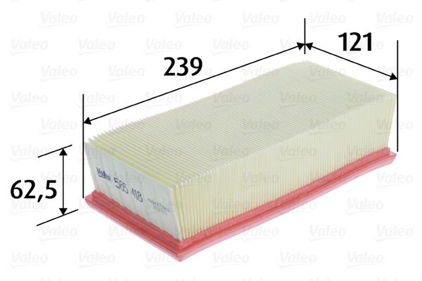 VALEO 585418 Воздушный фильтр