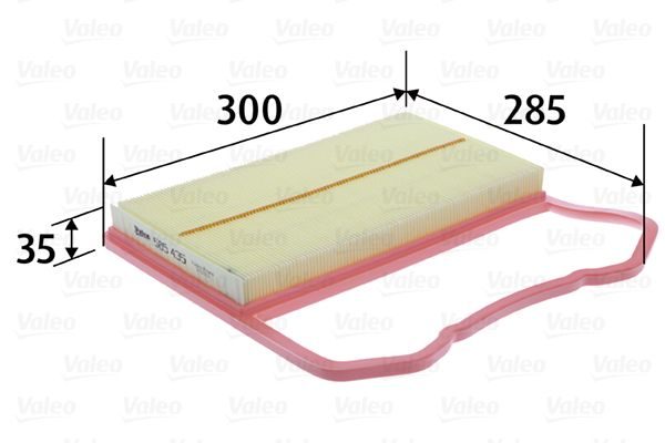 VALEO 585435 Gaisa filtrs