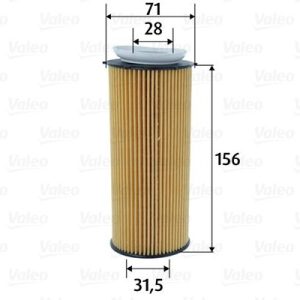 VALEO 586603 Alyvos filtras