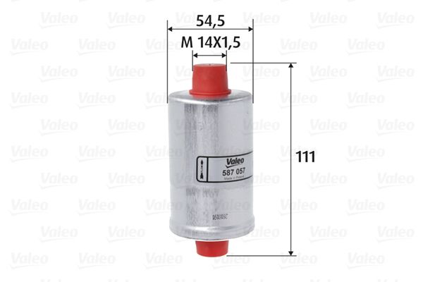 VALEO 587057 Топливный фильтр