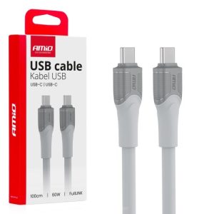 AMIO 04291 USB-C | USB-C 1m 60W kabelis