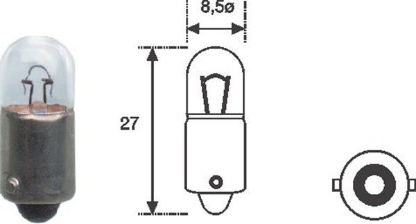 MAGNETI MARELLI 002893100000 Lemputė, indikatorius