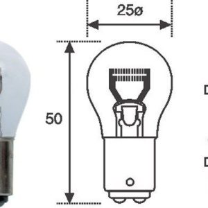MAGNETI MARELLI 008528100000 Pirn, pidurituli