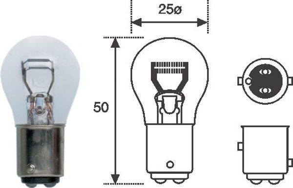 MAGNETI MARELLI 008528100000 Pirn, pidurituli