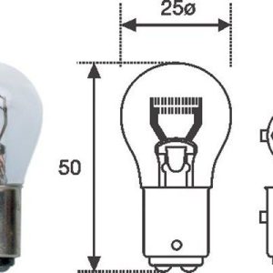MAGNETI MARELLI 008529100000 Bulb, brake light