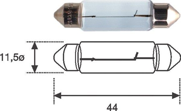 MAGNETI MARELLI 009461200000 Spuldze, numura apgaismojums