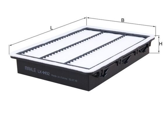 KNECHT LX 4492 Воздушный фильтр