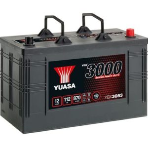 YUASA YBX3663 startera akumulators