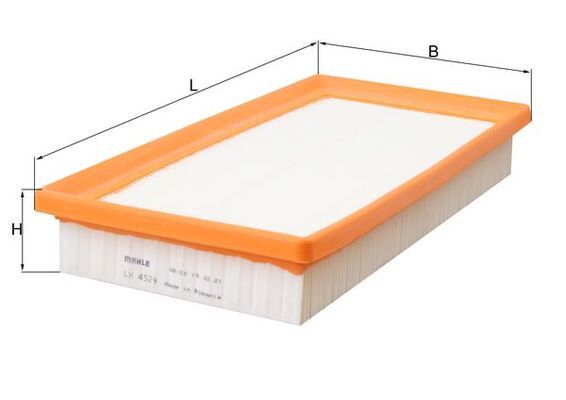 KNECHT LX 4529 Воздушный фильтр