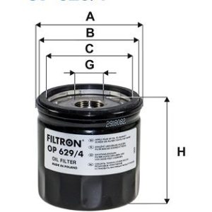 FILTRON OP 629/4 õlifilter