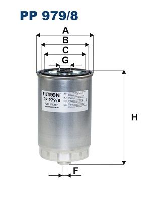 FILTRON PP 979/8 Топливный фильтр