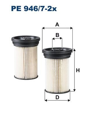 Топливный фильтр FILTRON PE 946/7-2x