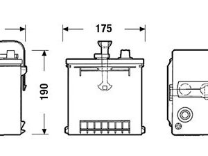 EXIDE EA681 Starter aku