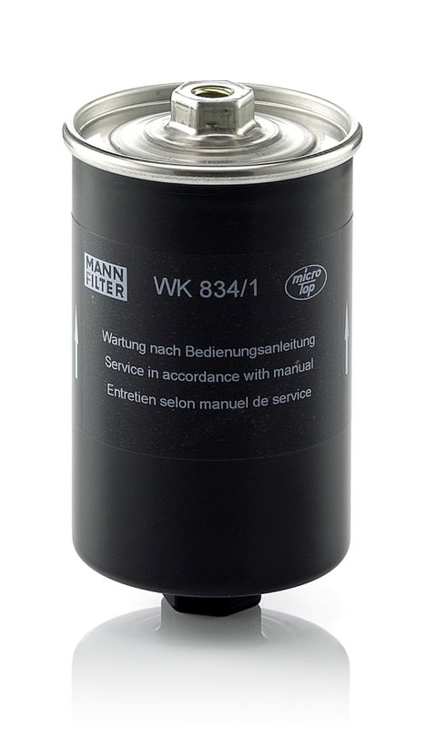 MANN-FILTER WK 834/1 Kuro filtras