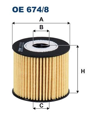 FILTRON OE 674/8 Масляный фильтр