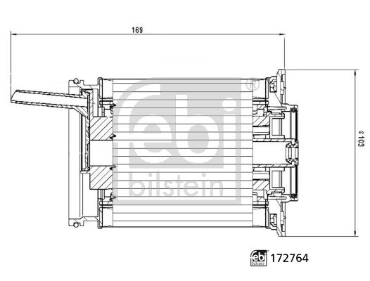 FEBI BILSTEIN 172764 Топливный фильтр