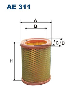 FILTRON AE 311 Воздушный фильтр