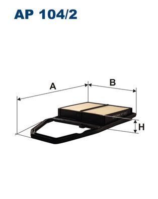 FILTRON AP 104/2 Воздушный фильтр