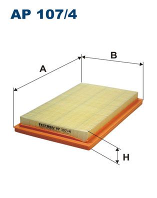 FILTRON AP 107/4 Воздушный фильтр