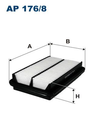 FILTRON AP 176/8 Воздушный фильтр