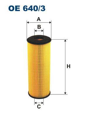 FILTRON OE 640/3 Oil filter