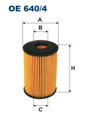 FILTRON OE 640/4 Oil filter