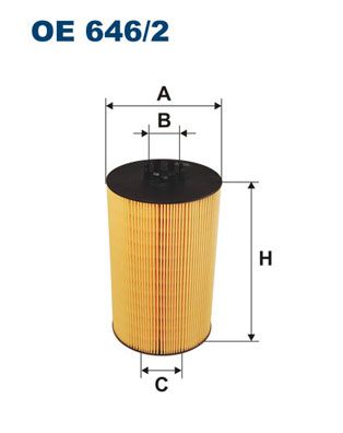FILTRON OE 646/2 Oil filter