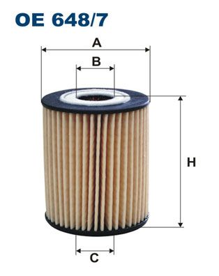 Масляный фильтр FILTRON OE 648/7