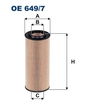 Масляный фильтр FILTRON OE 649/7