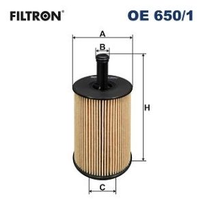 FILTRON OE 650/1 Alyvos filtras
