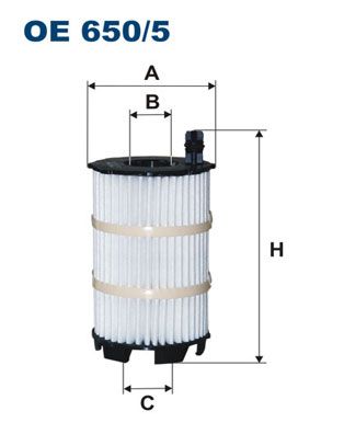 FILTRON OE 650/5 Oil filter