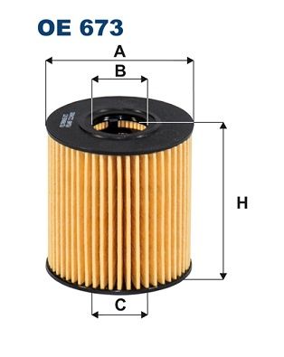 FILTRON OE 673 Масляный фильтр